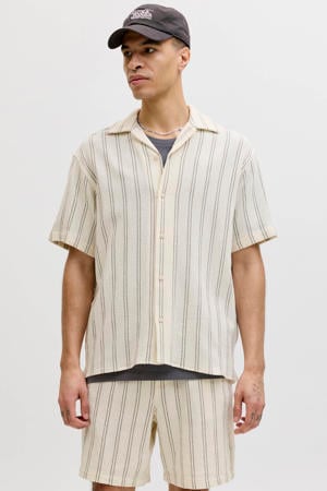 regular gestreepte casual overhemd