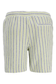 thumbnail: JACK & JONES PANTS STUDIO JPSTJAIDEN relaxed gestreepte casual short gebreid beige