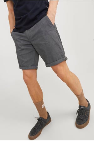 JPSTFURY regular chino short donkerblauw