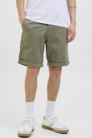 JPSTBOWIE regular chino short groen