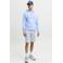 JACK & JONES PANTS STUDIO JPSTGORDON regular sweatshort lichtgrijs