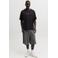 JACK & JONES oversized T-shirt met backprint zwart