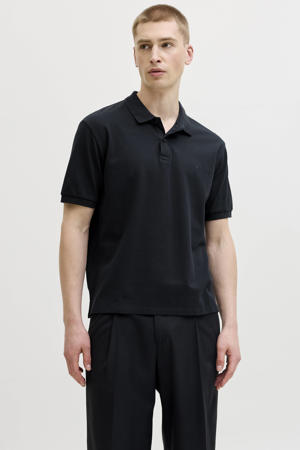 regular polo donkerblauw