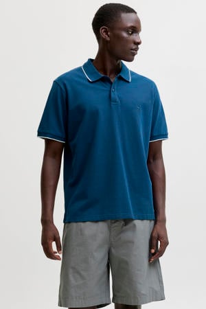 regular polo blauw