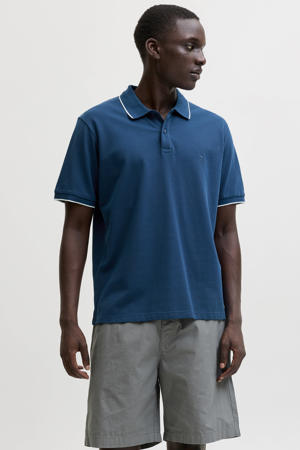 regular polo blauw