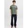 JACK & JONES regular T-shirt met backprint donkergroen