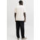JACK & JONES PREMIUM regular T-shirt met textuur ecru