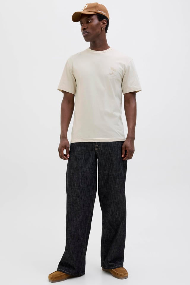 Jack & Jones JJENOA TEE 3 PACK - T-shirt basic - white/wit Jack & Jones JJENOA TEE 3 PACK - T-shirt basic - white/wit