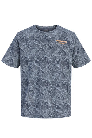 regular T-shirt donkerblauw
