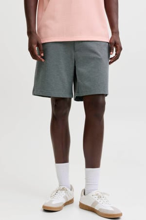 JPSTACE tapered casual short donkerblauw