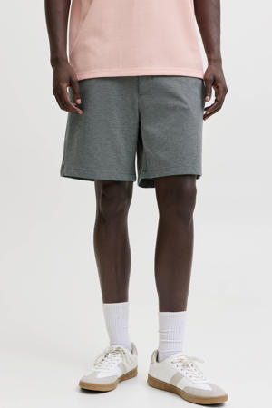 JPSTACE tapered casual short donkerblauw