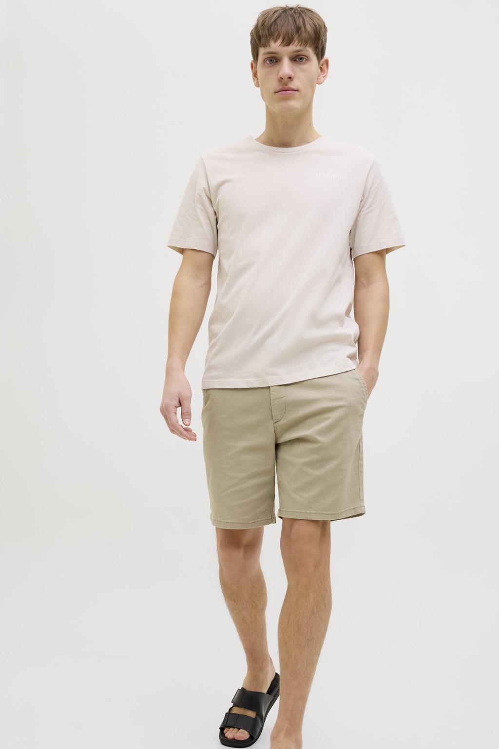 JJ REBEL JREBSHARP regular chino short beige