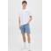 JJ REBEL regular fit denim short - blauw denim