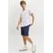 JJ REBEL JREBSUNNY regular chino short met linnen donkerblauw
