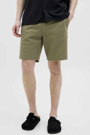 JREBSHARP regular chino short olijfgroen