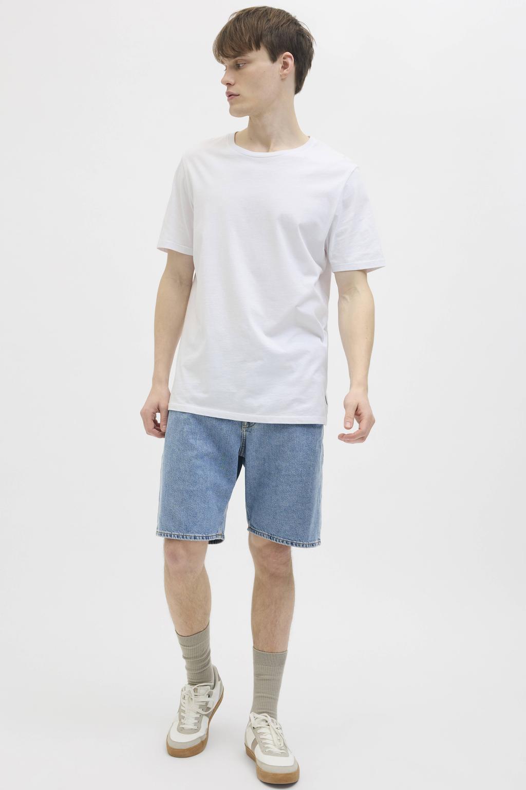 JJ REBEL JREBTAYLOR JJCRAFT loose denim short blue denim