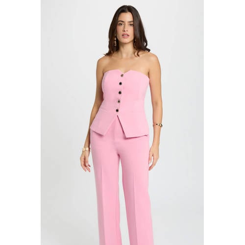 Morgan strapless top roze afbeelding