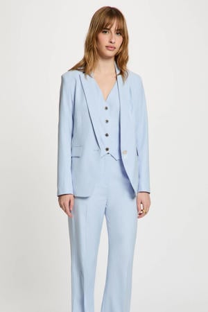 regular blazer lichtblauw