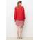 Caroll getailleerde blazer met linnen rood