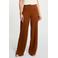 Morgan wide leg high waist cargobroek cognac