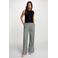 Morgan wide leg high waist pantalon zwart