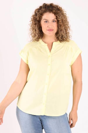 blouse Plus Size - geel