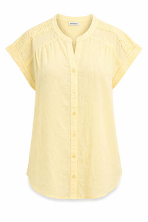 blouse Plus Size - geel