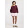 America Today sweater donkerrood