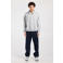 America Today sweater met backprint grijs