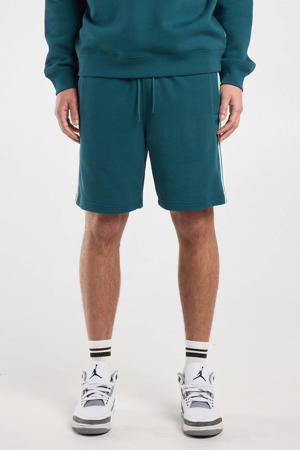 relaxed sweatshort blauw