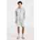 America Today relaxed sweatshort grijs