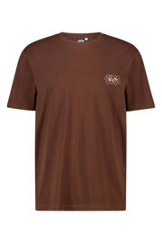 thumbnail: America Today regular T-shirt met backprint bruin