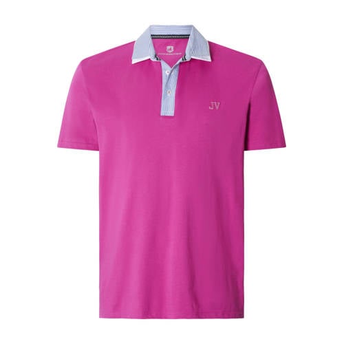 Jan Vanderstorm oversized polo Plus Size DANHY roze afbeelding