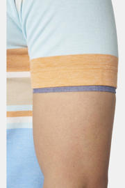thumbnail: Babista LORIENZA regular fit gestreepte polo Plus Size - lichtblauw