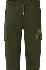thumbnail: Jan Vanderstorm Bandulf casual capri olijfgroen