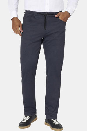 +FIT Collectie KROSON regular casual broek zwart