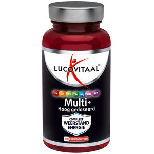 Multi+ Weerstand Energie hoog gedoseerd - 60 kauwtabletten