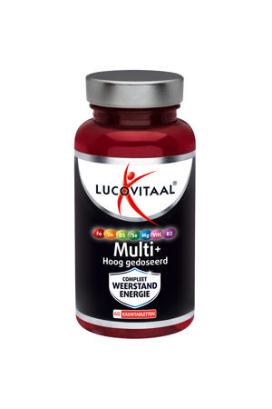 Multi+ Weerstand Energie hoog gedoseerd - 60 kauwtabletten