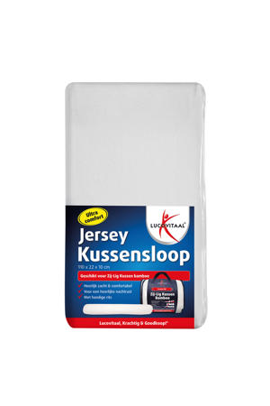 zij-lig kussensloop jersey (110x22x10cm)