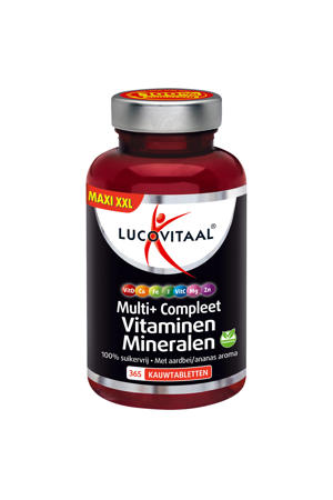 Multi Compleet Vitaminen & Mineralen - 365 kauwtabletten
