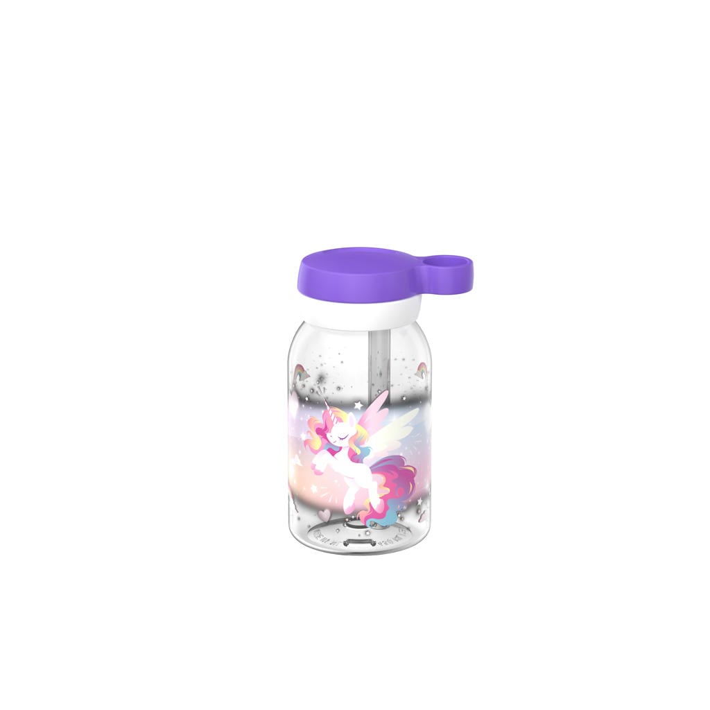Mepal Campus waterfles met rietje (450 ml)