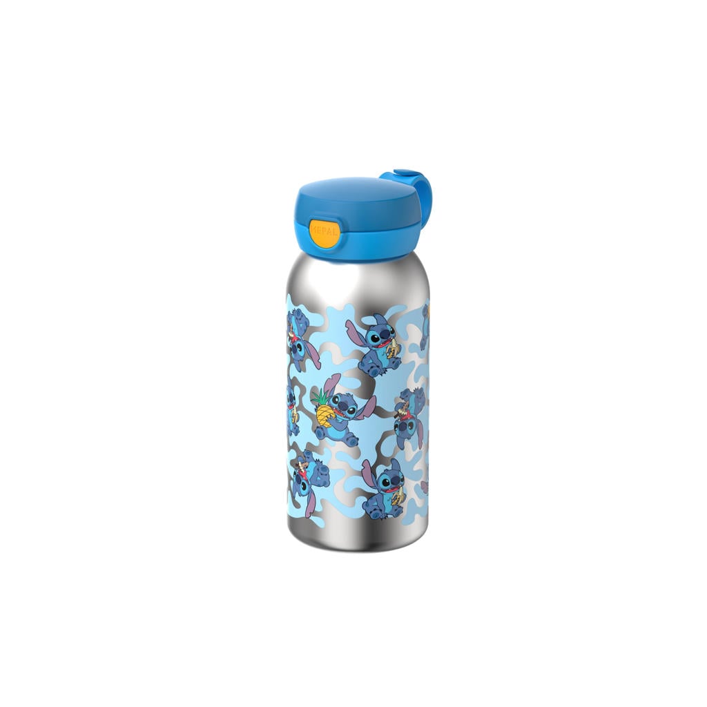 Mepal Campus RVS waterfles (flip-up) (600 ml)