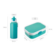 thumbnail: Mepal Campus lunchset (pop-up fles) (450 + 750 ml)