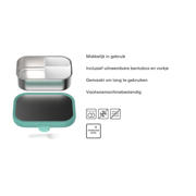 thumbnail: Mepal Campus RVS bento lunchbox (750 ml)