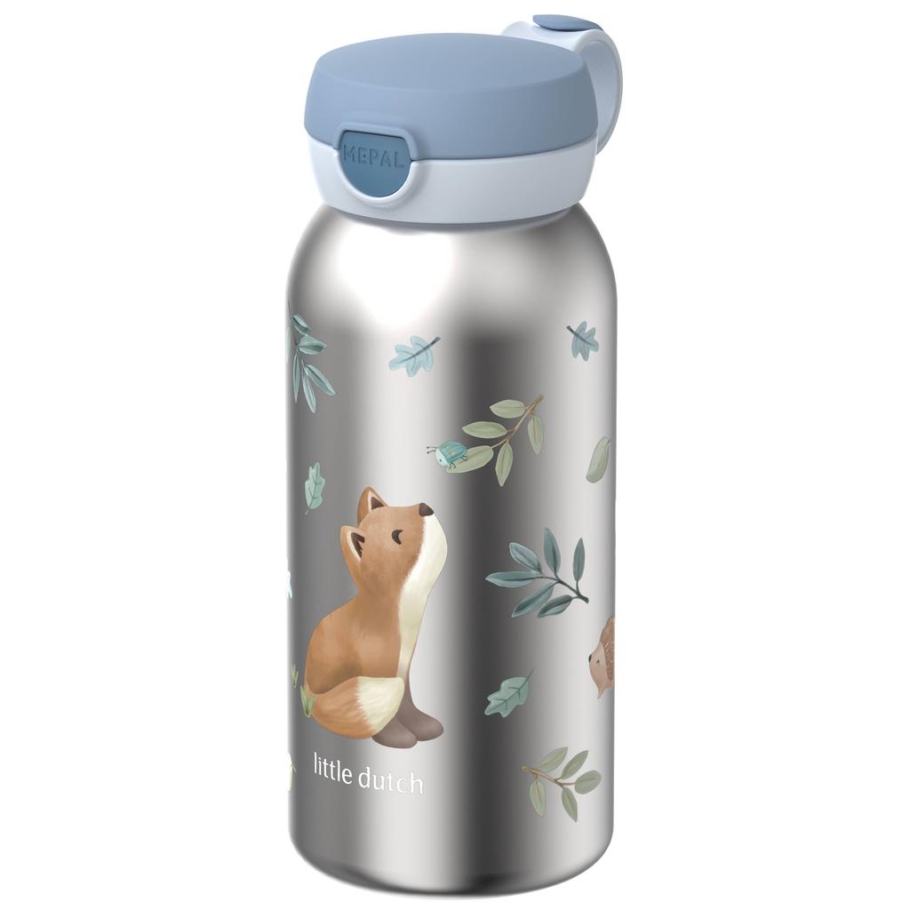 Mepal Campus RVS waterfles (flip-up) (600 ml)