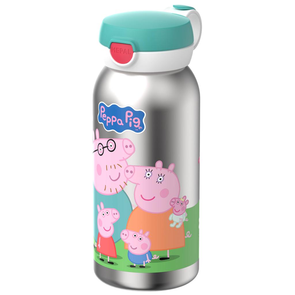 Mepal Campus RVS waterfles (flip-up) (600 ml)