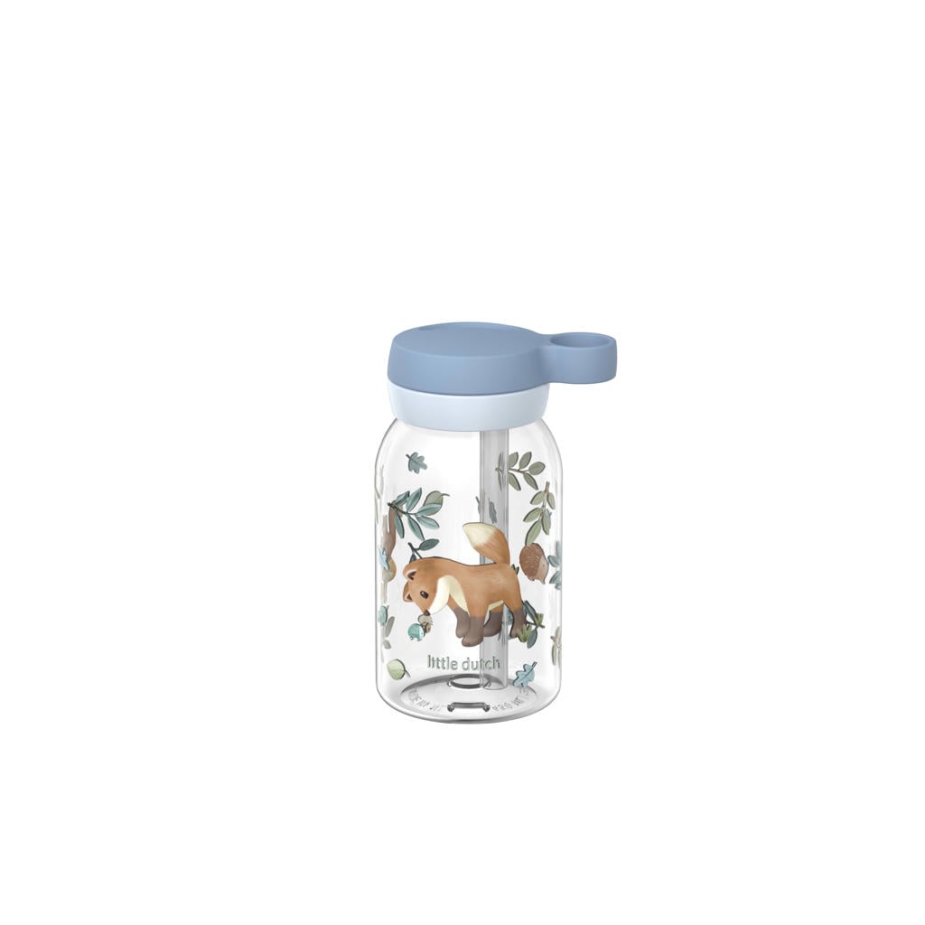 Mepal Campus waterfles met rietje (450 ml)