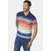 Babista regular fit gestreepte polo Plus Size - blauw