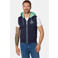 Babista katoenen sweatvest Plus Size met logo - donkerblauw