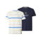 Babista regular fit T-shirt Plus Size met logo (set van 2)
